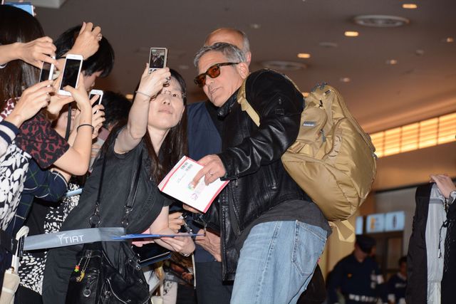 ジョージ・クルーニー、新妻アマルと8年ぶりに来日！　画像ギャラリー（5枚目）