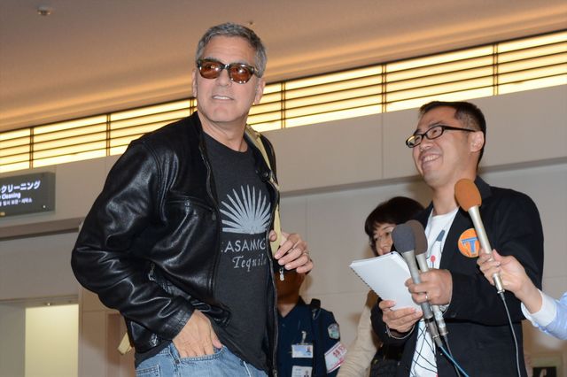 ジョージ・クルーニー、新妻アマルと8年ぶりに来日！　画像ギャラリー（7枚目）