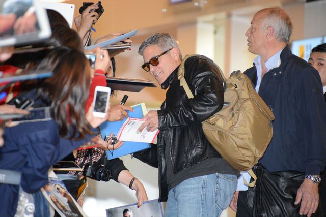 ジョージ・クルーニー、新妻アマルと8年ぶりに来日！　画像ギャラリー（18枚目）