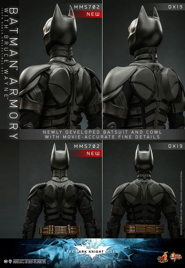 ホットトイズ『ダークナイト ライジング』バットスーツ格納庫
