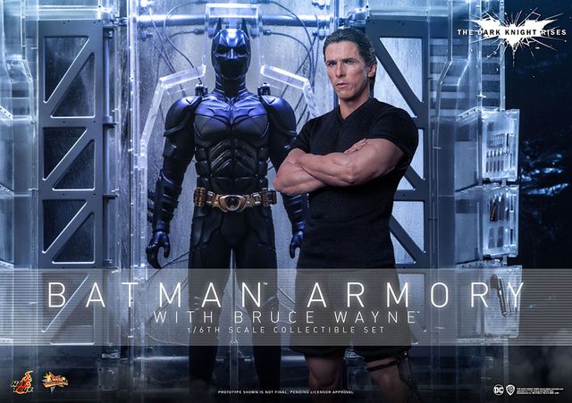 ホットトイズ　ダークナイト アルフレッド・ペニーワース&バットスーツ格納庫 Amazon.co.jp: ムービー・マスターピース ダークナイト