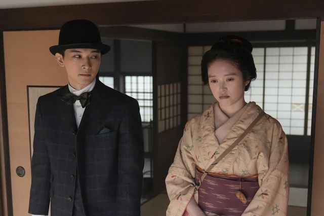 鋭い目でトキ（高石あかり）を見るリヨ（北香那）…朝ドラ「ばけばけ」第9週「スキップ、ト、ウグイス。」第44回（3枚目）