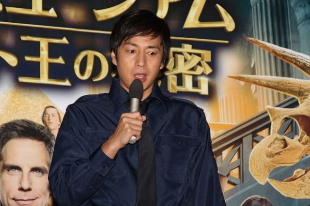 チュート徳井が生着替え！『ナイト　ミュージアム／エジプト王の秘密』公開直前イベントフォトギャラリー（2枚目）