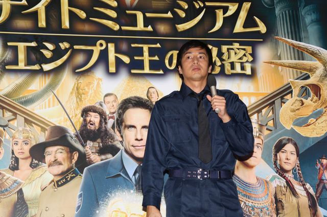 チュート徳井が生着替え！『ナイト　ミュージアム／エジプト王の秘密』公開直前イベントフォトギャラリー（3枚目）