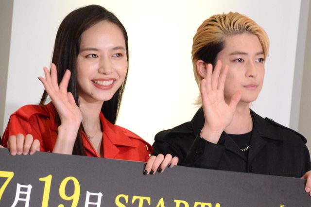 高橋文哉、関水渚、井桁弘恵ら役衣装で登場！「伝説の頭 翔」囲み取材会（3枚目）