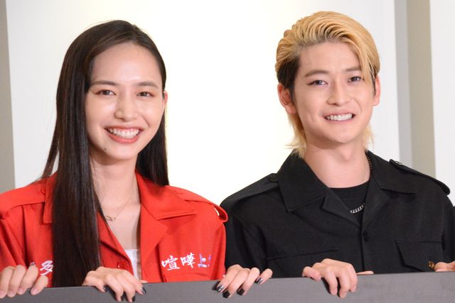 高橋文哉、関水渚、井桁弘恵ら役衣装で登場！「伝説の頭 翔」囲み取材会（4枚目）