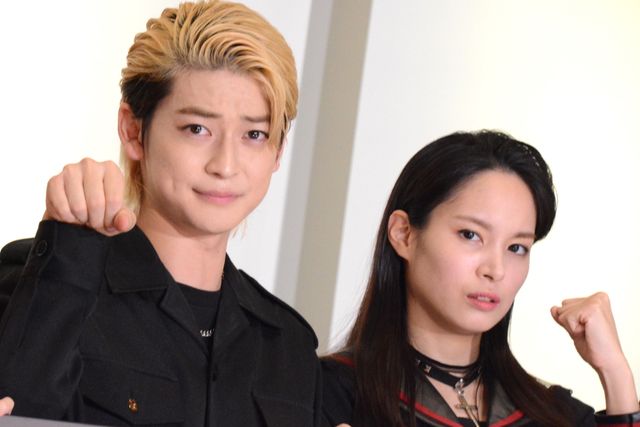 高橋文哉、関水渚、井桁弘恵ら役衣装で登場！「伝説の頭 翔」囲み取材会（10枚目）