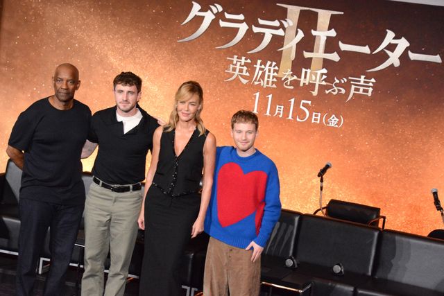 デンゼル・ワシントン＆ポール・メスカルが日本に！『グラディエーターII 英雄を呼ぶ声』来日スペシャルトークイベント（8枚目）