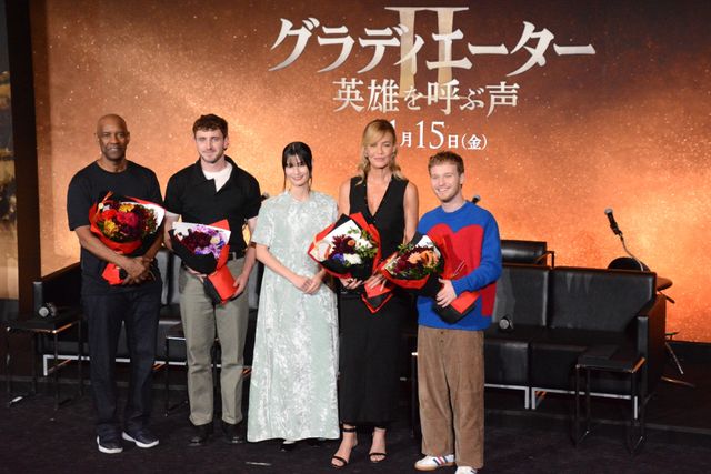 デンゼル・ワシントン＆ポール・メスカルが日本に！『グラディエーターII 英雄を呼ぶ声』来日スペシャルトークイベント（10枚目）
