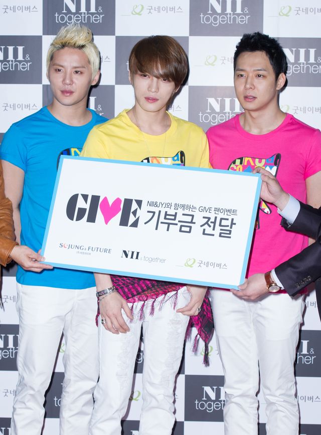 JYJ、ファンイベントの収益金を寄付！＜韓国JPICTURES＞（4枚目）