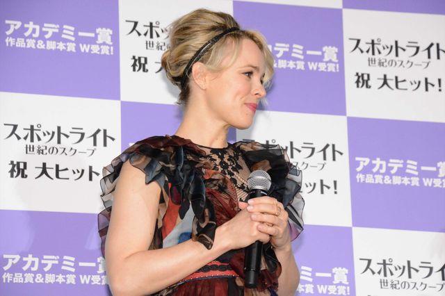 レイチェル・マクアダムス、愛読書の著者・近藤麻理恵さんに感激！『スポットライト』初来日舞台あいさつギャラリー（4枚目）