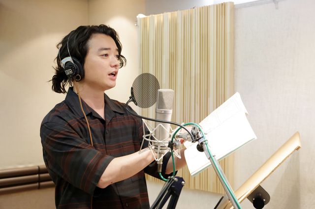 成田凌×染谷将太×玉城ティナ×幾田りら、細田守監督『竜とそばかすの姫』アフレコ風景（2枚目）