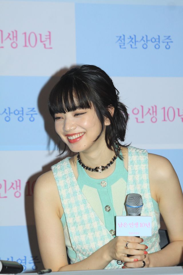 小松菜奈＆坂口健太郎が来韓！映画『余命10年』記者会見（10枚目）