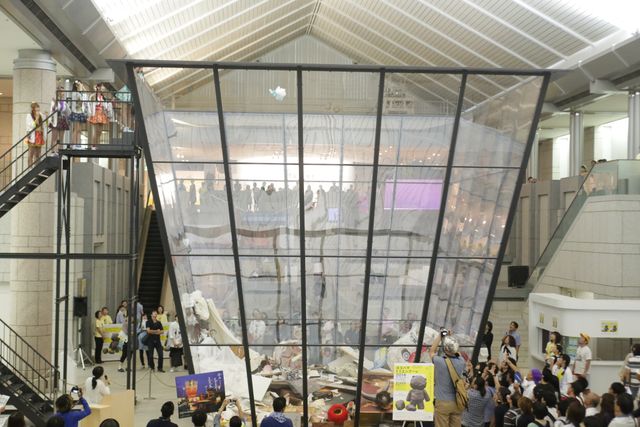 でんぱ組.inc、ヨコハマトリエンナーレで作品投棄！フォトギャラリー（6枚目）