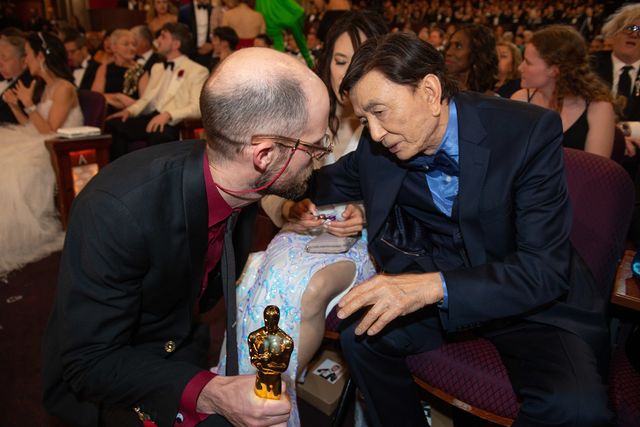 授賞式会場での心和むカット（10枚目）