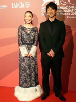 常磐貴子と西島秀俊が第68回ベネチア国際映画祭に登場！