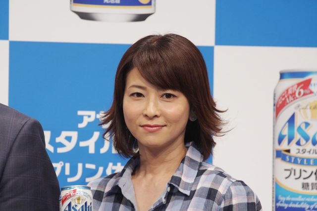 森高千里の美脚！「アサヒ スタイルフリー【プリン体ゼロ】」の商品・新CM発表会フォトギャラリー（5枚目）