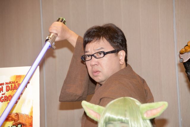 マンダロリアン、“グローグー”永尾柚乃と登場！『スター・ウォーズ／マンダロリアン・アンド・グローグー』取材会（8枚目）