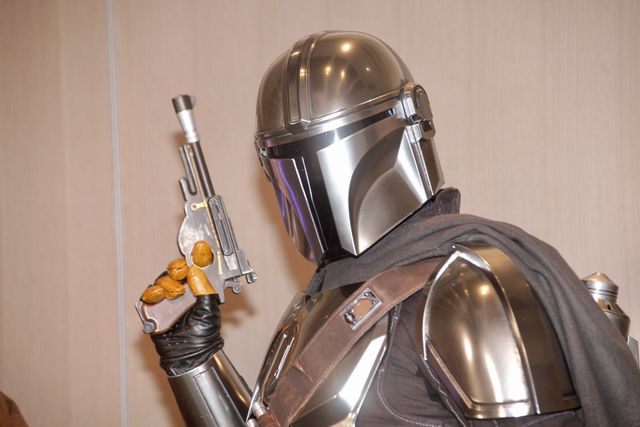 マンダロリアン、“グローグー”永尾柚乃と登場！『スター・ウォーズ／マンダロリアン・アンド・グローグー』取材会（9枚目）