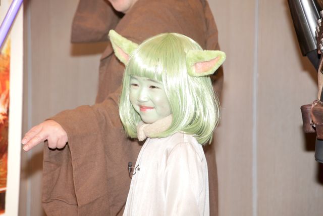 マンダロリアン、“グローグー”永尾柚乃と登場！『スター・ウォーズ／マンダロリアン・アンド・グローグー』取材会（12枚目）