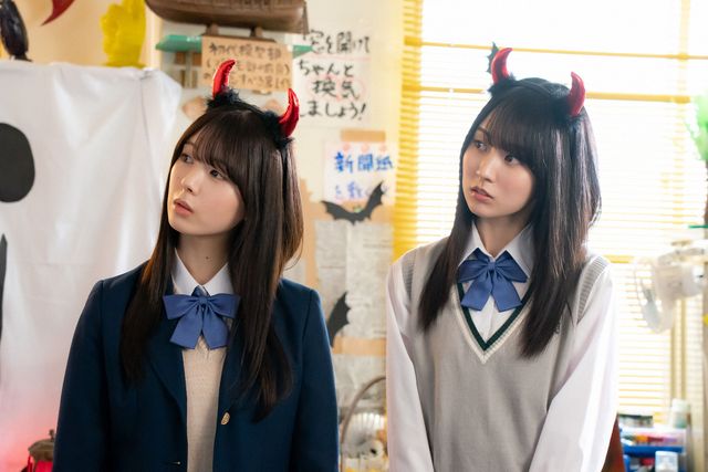 セトルカ（筒井あやめ）とタカルカ（賀喜遥香）、プラモ部がハロウィンを楽しむ