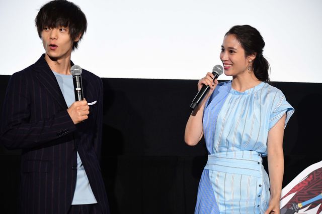 笑顔の窪田正孝＆広瀬アリス！13年前の秘蔵写真も！映画『モンスト』完成披露試写会（8枚目）