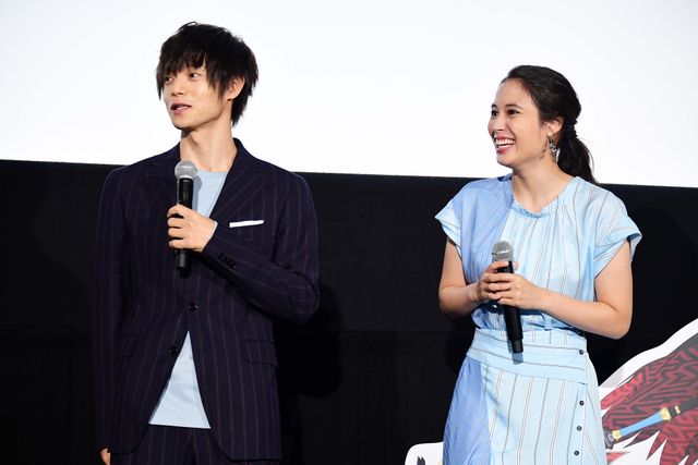 笑顔の窪田正孝＆広瀬アリス！13年前の秘蔵写真も！映画『モンスト』完成披露試写会（10枚目）