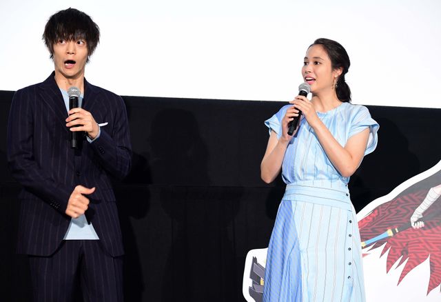 笑顔の窪田正孝＆広瀬アリス！13年前の秘蔵写真も！映画『モンスト』完成披露試写会（15枚目）