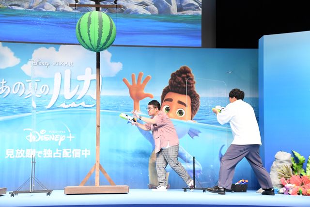 ミキの昴生と亜生も登場！『あの夏のルカ』配信記念夏祭りイベント（8枚目）