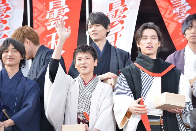 和装のイケメンずらり！『曇天に笑う』プレミアイベント（2枚目）