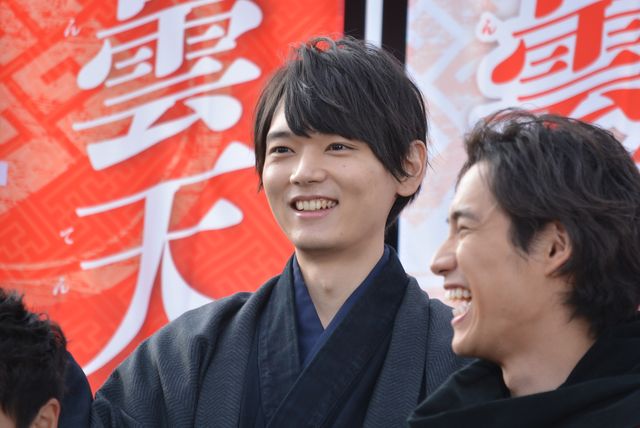 和装のイケメンずらり！『曇天に笑う』プレミアイベント（13枚目）