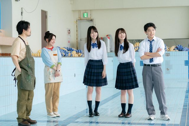 ドラマ「量産型ルカ -プラモ部員の青き逆襲-」第5話「真夏のプールレース」（4枚目）