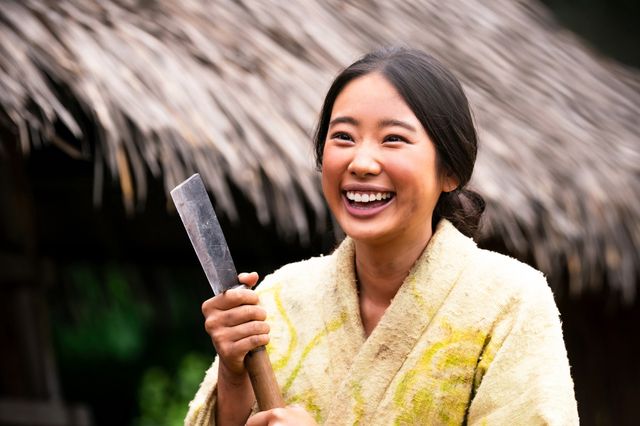 豊臣兄弟の妹・あさひ（倉沢杏菜）