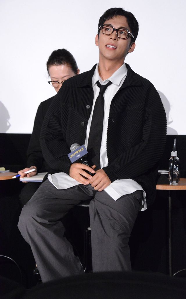 パク・ミニョン、美しいデコルテ！パク・ヒスン、チュ・ジョンヒョクと来日「コンフィデンスマンKR」配信記念イベント（14枚目）