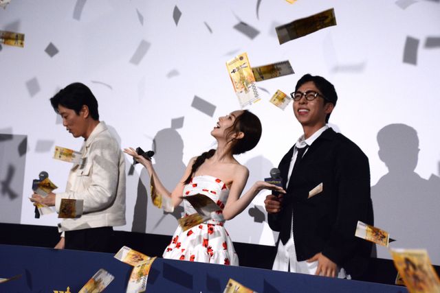 パク・ミニョン、美しいデコルテ！パク・ヒスン、チュ・ジョンヒョクと来日「コンフィデンスマンKR」配信記念イベント（32枚目）