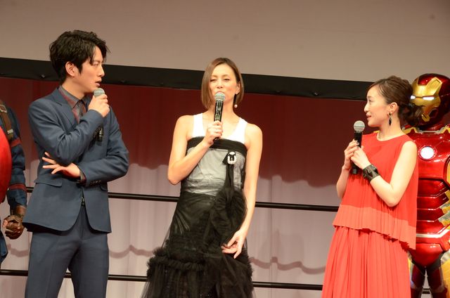 米倉涼子のラスボス的な存在は「自分」ももクロ・百田夏菜子＆溝端淳平と『アベンジャーズ／インフィニティ・ウォー』吹き替え続投！（7枚目）