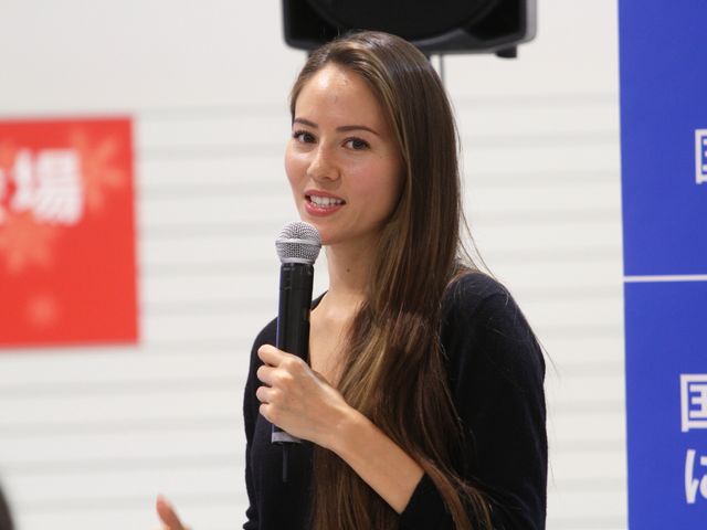 道端ジェシカ、銀座ソニービルのチャリティーイベントで難民支援の重要性を訴えかける！　画像ギャラリー（2枚目）