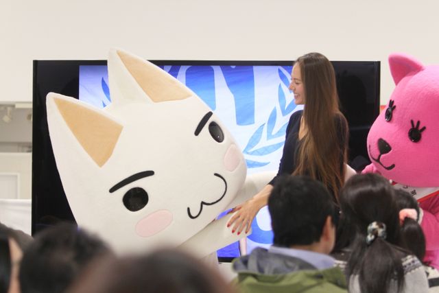 道端ジェシカ、銀座ソニービルのチャリティーイベントで難民支援の重要性を訴えかける！　画像ギャラリー（7枚目）