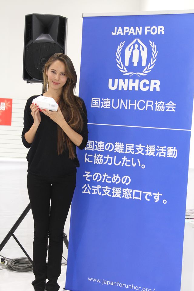 道端ジェシカ、銀座ソニービルのチャリティーイベントで難民支援の重要性を訴えかける！　画像ギャラリー（15枚目）