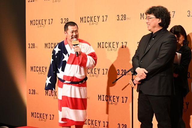 町田啓太、とにかく明るい安村も登場！鬼才ポン・ジュノ監督来日『ミッキー17』ジャパンプレミア（17枚目）