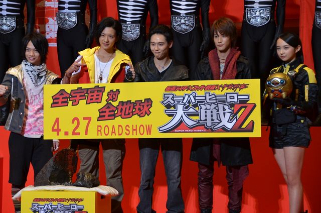 映画『仮面ライダー×スーパー戦隊×宇宙刑事 スーパーヒーロー大戦Z』完成披露フォトギャラリー（13枚目）