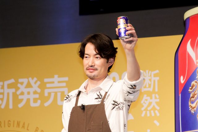 長澤まさみの笑顔！「アサヒ ザ・リッチ リニューアル新CM発表会」（8枚目）