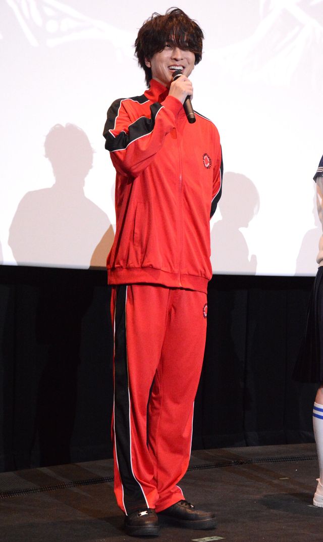 『迷宮のしおり』寺西拓人＆SUZUKA＆齋藤潤、アニメキャラに成り切り舞台あいさつ登場！（3枚目）