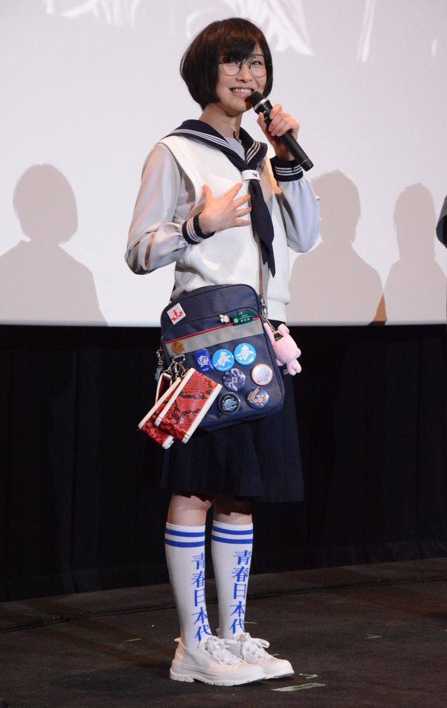 『迷宮のしおり』寺西拓人＆SUZUKA＆齋藤潤、アニメキャラに成り切り舞台あいさつ登場！（4枚目）