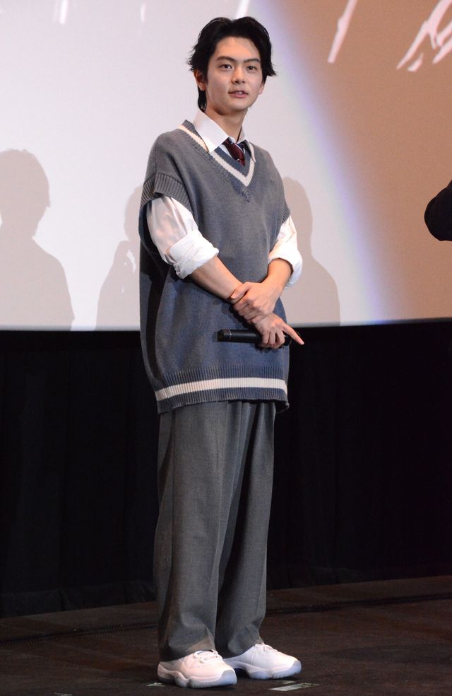 『迷宮のしおり』寺西拓人＆SUZUKA＆齋藤潤、アニメキャラに成り切り舞台あいさつ登場！（7枚目）