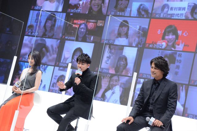 佐藤健が有村架純をエスコート『るろうに剣心　最終章 The Beginning』10thアニバーサリーイベント（12枚目）