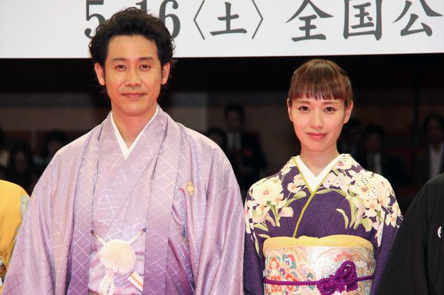 大泉洋＆戸田恵梨香、人力車で登場！『駆込み女と駆出し男』プレミア試写会フォトギャラリー（14枚目）
