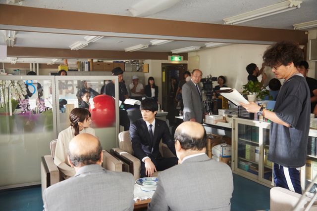 桐谷美玲『リベンジgirl』撮影現場（2枚目）