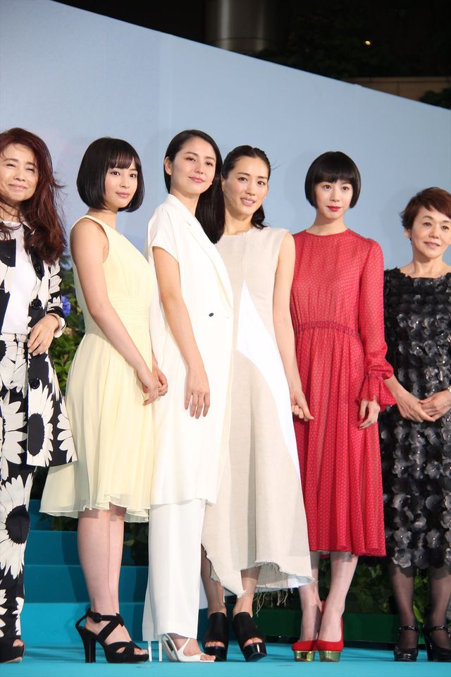 綾瀬×長澤×夏帆×すず“4姉妹”登場！『海街diary』完成披露フォトギャラリー（19枚目）