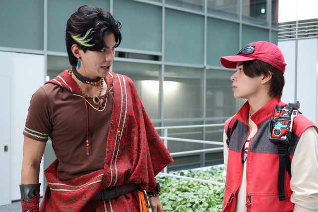 イバル連合に謎のメカ角獣迫る！「角醒ハンター オメガホーン」第14話場面カット（2枚目）